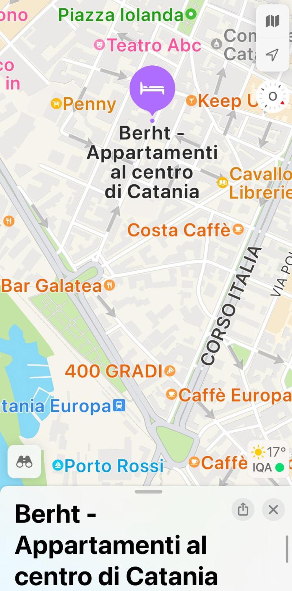 Berht - Appartamenti Al Centro Di Catania-Fontanarossai nemzetközi repülőtér Kültér fotó